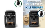 Philips Tam Otomatik Espresso Makinesi Ep2220/10 ve HD7301/00 Çay Mak...