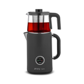 KingKCM387 Çaystar (Siyah)Dijital Çay Makinesi